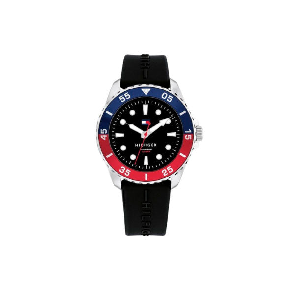 Youth Boys Watch with Black Silicone Strap