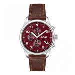 Hugo Boss View Brown Leather Watch