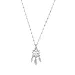 Chlobo Delicate Cube Chain Dream Catcher Necklace