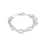 Pilgrim Pace Chunky Link Bracelet Silver-Plated