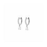 CARAT Leni Silver Hoop Earrings