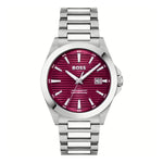 Hugo Boss SS Strike Red Dial Watch