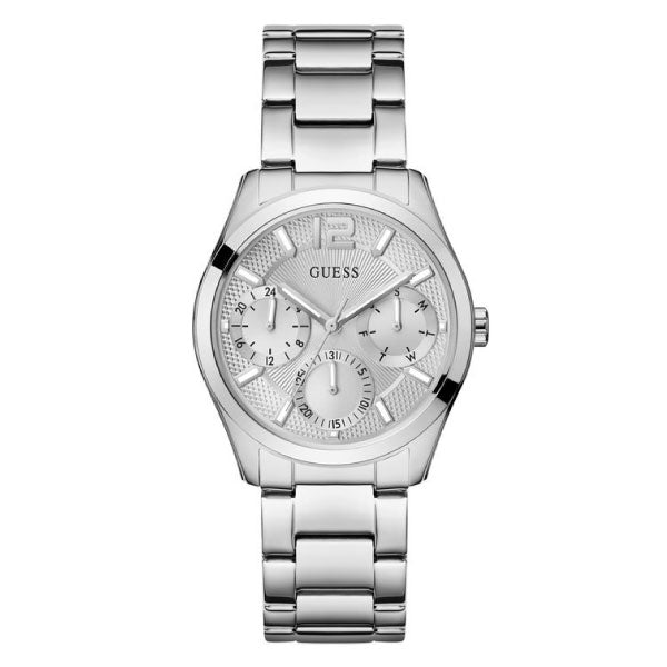 Guess Ladies Zoe Silver Watch