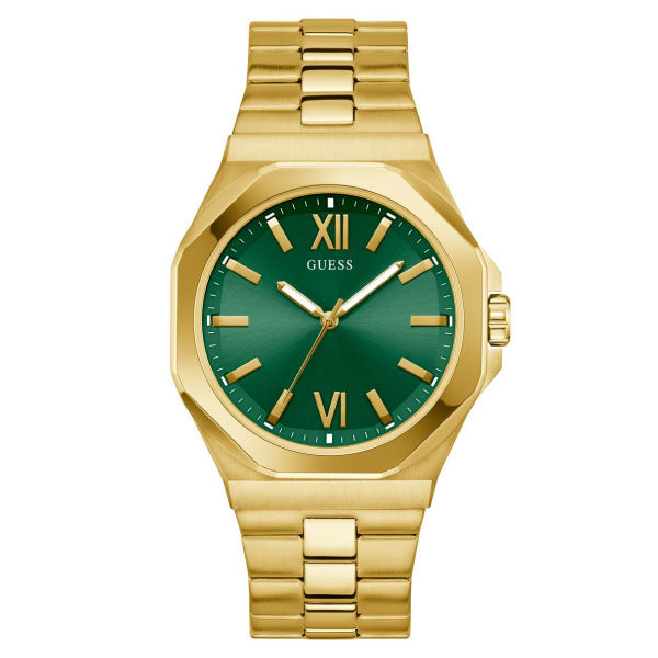 Emperor Gold Watch with Green Face