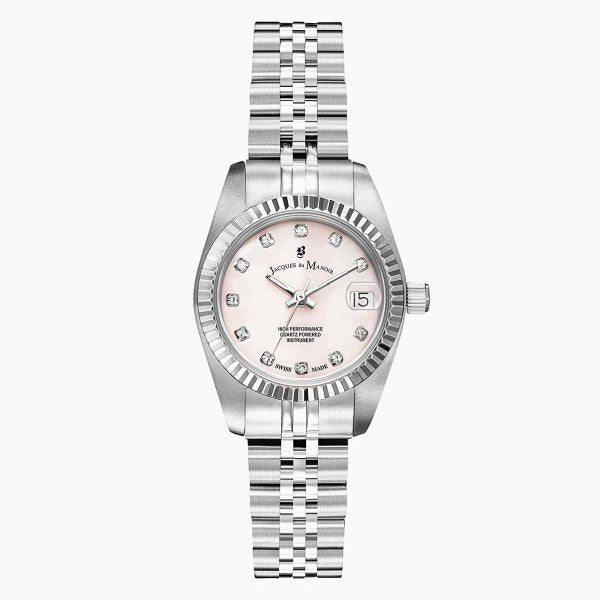 JDM Inspiration Pink Silver Watch