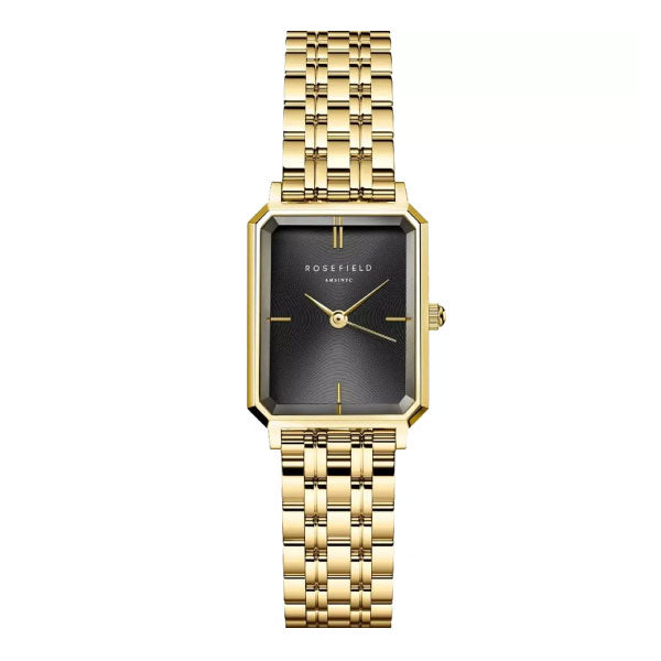 Octagon XS Black Gold Ladies Watch