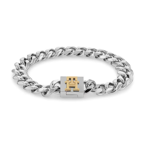 Tommy Hilfiger Mens Monogram Bracelet SS