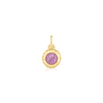 Ania Haie Gold Lilac Marble Charm