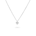 24Kae Necklace with shell heart silver