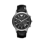 Emporio Armani Men's Renato Chronograph Watch Black