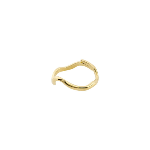 Pilgrim ALBERTE Organic Shape Ring Gold-Plated