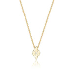 Lustre & Love Thalia Pendant Necklace in Gold Vermeil High Shine Finish