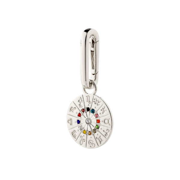 Pilgrim CHARM Horoscope Pendant Silver-Plated