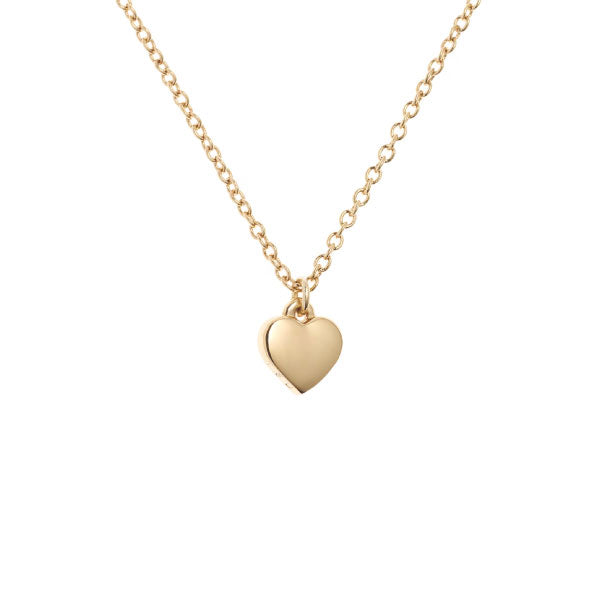 Ted Baker Hara Gold Finish Tiny Heart Pendant Necklace