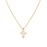 Nomination Carismatica Gold Small CZ Cross Necklace
