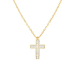 Nomination Carismatica Gold Large CZ Cross Necklace