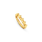 Nomination Armonica Gold Star Adjustable Ring