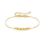 Nomination Armonica Gold Triple Heart Bracelet