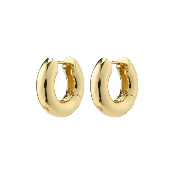 AICA Chunky Gold Hoop Earrings
