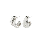 Pilgrim ORIT recycled earrings silver-plated