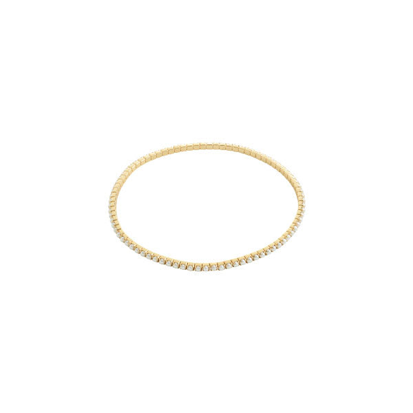 ARASH Pearl Crystal Gold Bracelet