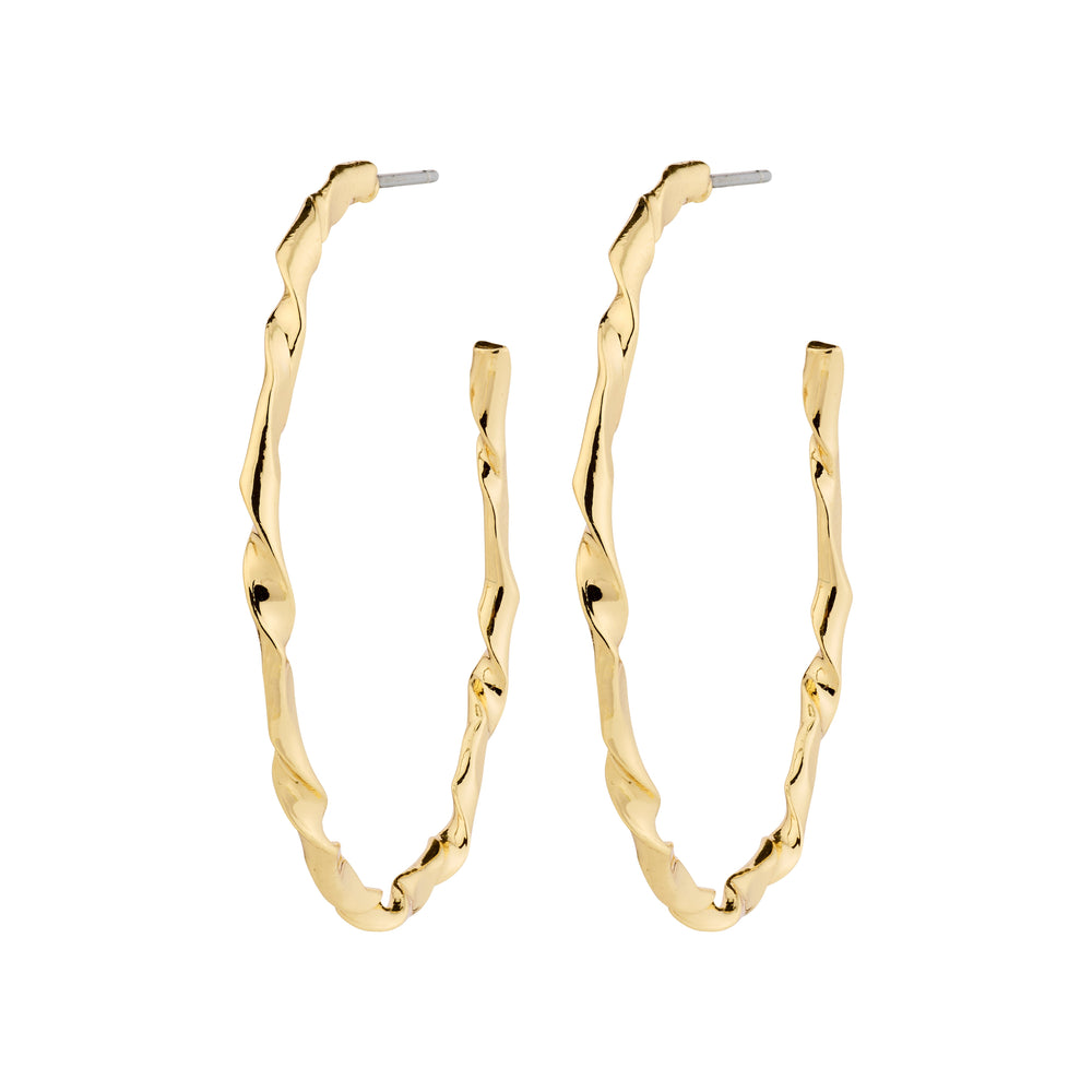 WYATT earrings gold-plated