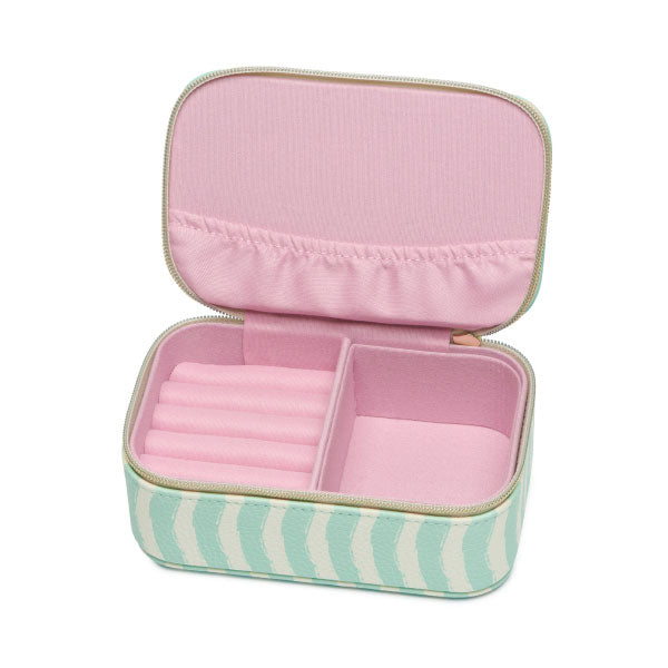 Estella Bartlett Mint Wiggle Print Mini Jewellery Box