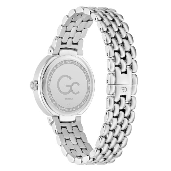 Allure Ladies Silver Watch with Blue Dial