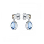 Ted Baker Crastel Light Blue Crystal Earrings