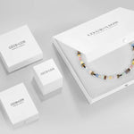 Coeur de Lion GeoCUBE® Iconic Precious Multicolour Gentle Necklace