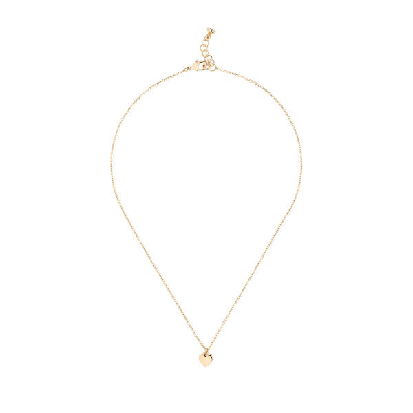 Ted Baker Hara Gold Finish Tiny Heart Pendant Necklace