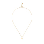 Ted Baker Hara Gold Finish Tiny Heart Pendant Necklace