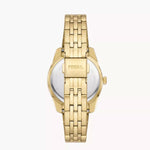 Fossil Scarlette Three-Hand Date Gold-Tone Watch