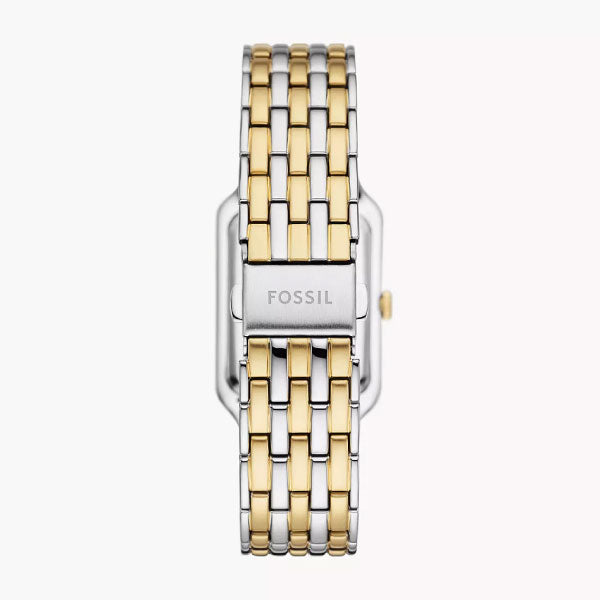 Fossil Raquel MOP Three-Hand Date Two-Tone Stainless Steel Watch