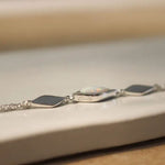 Lustre & Love Clarity Opal Bracelet in Sterling Silver