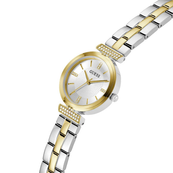 Guess Ladies Array Two Tone Watch