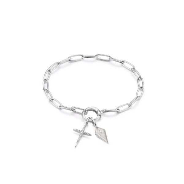 Ania Haie Silver Cross Charm