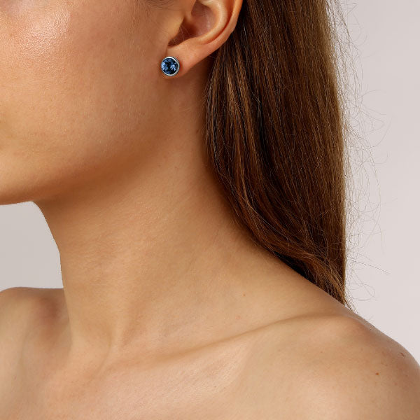 Dyrberg Kern Dia SS/Blue Earrings