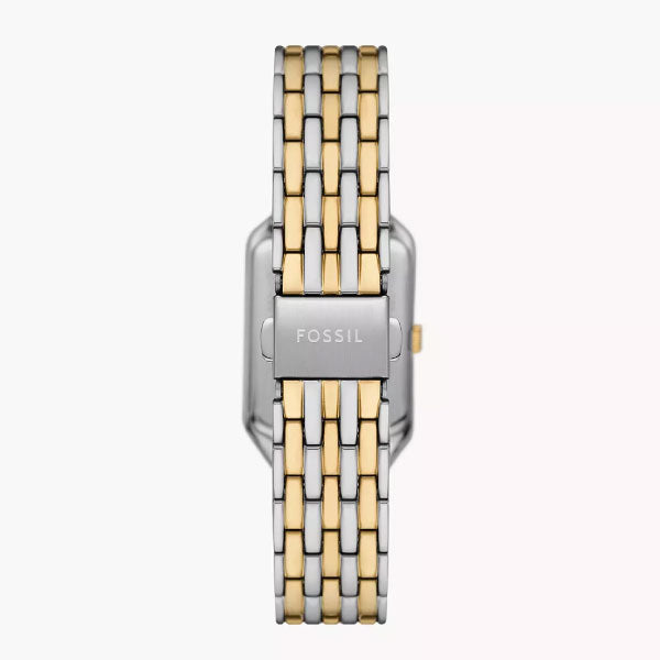 Fossil Raquel Three-Hand Date Two-Tone Stainless Steel Watch