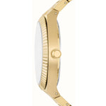 Fossil Scarlette Three-Hand Gold-Tone Stainless Steel Watch