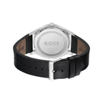 Hugo Boss Reason Black Leather Watch