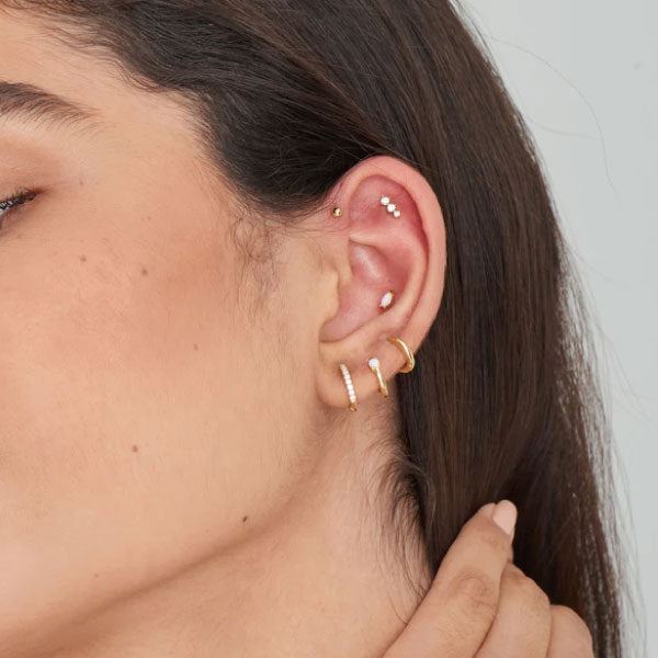 Ania Haie Gold Crawler Earring