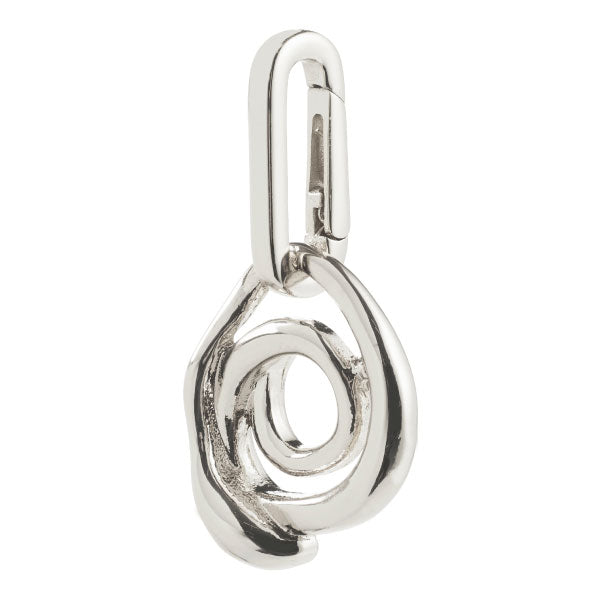 CHARM Curl Pendant Silver