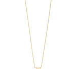 Pilgrim LOVE Yellow Gold Plated Necklace