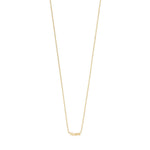 Pilgrim HOPE Yellow Gold Plated Necklace