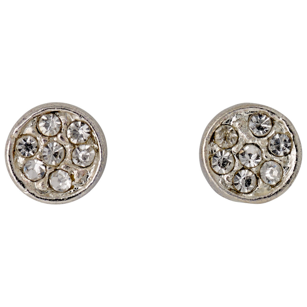 EMMA crystal earrings silver-plated