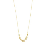 Pilgrim COBY Yellow Gold Plated Crystal Pendant Necklace