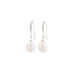 JASMIN pearl earrings silver-plated