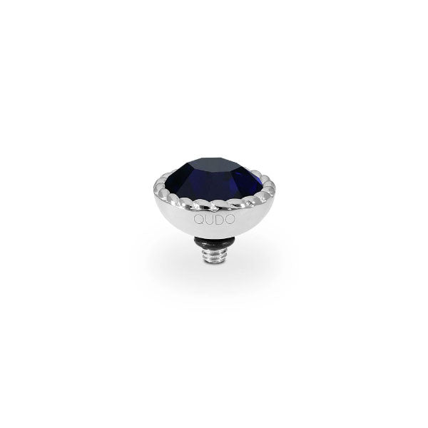 Qudo Bocconi 11mm Dark Indigo Topper Silver