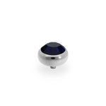 Qudo Sesto 10mm Dark Indigo Topper Silver